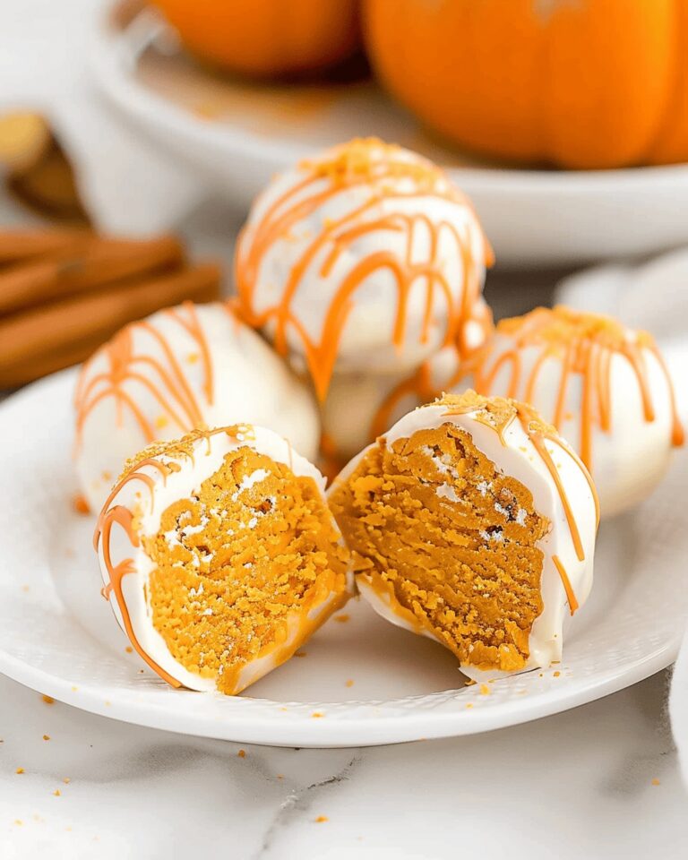 Smooth Pumpkin Cheesecake Balls Recipe