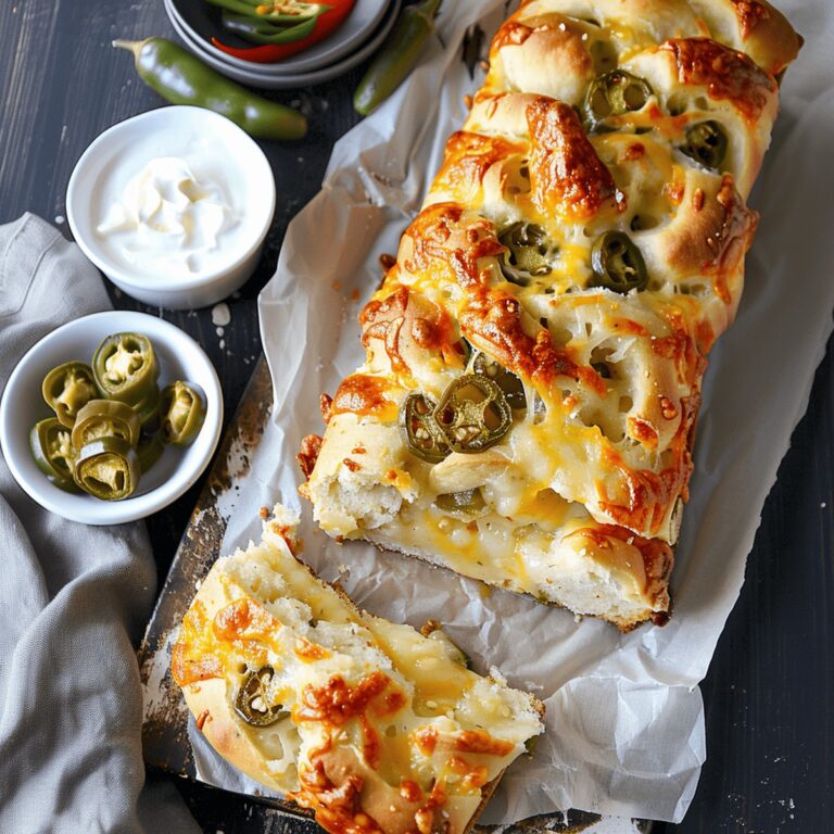 Cheddar Jalapeo Pull Apart Bread Recipe