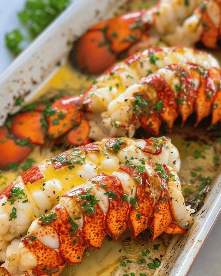 Lobster Tails In Lemon Garlic Bliss Recipe