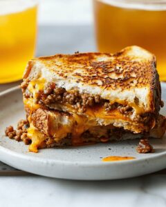 Messy Cheesy Joe Melt Recipe