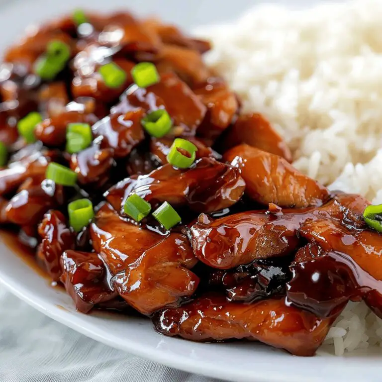 Mall Bourbon Chicken Recipe
