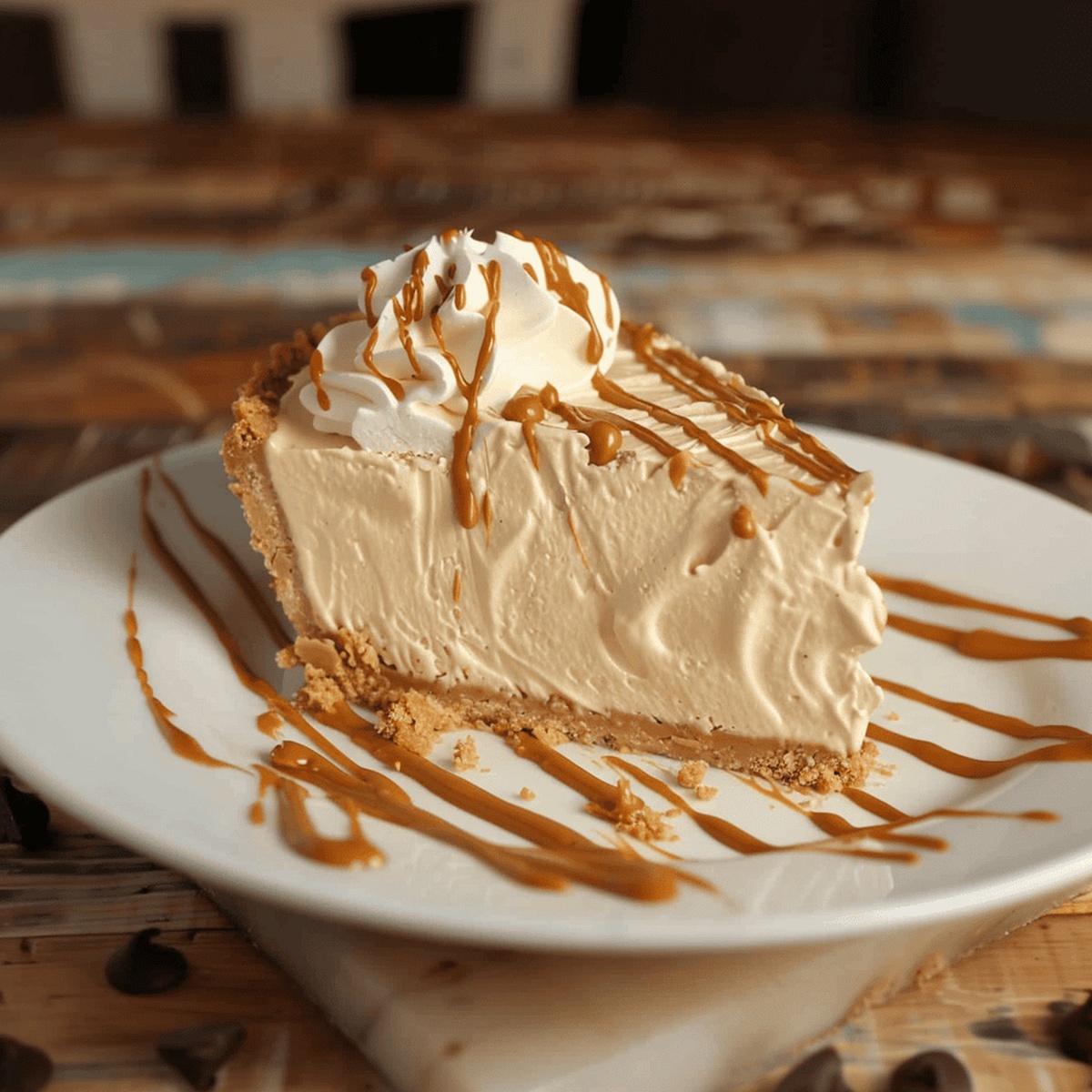 No Bake Peanut Butter Pie Recipe