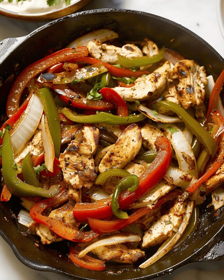 Spicy Chicken Fajitas Recipe