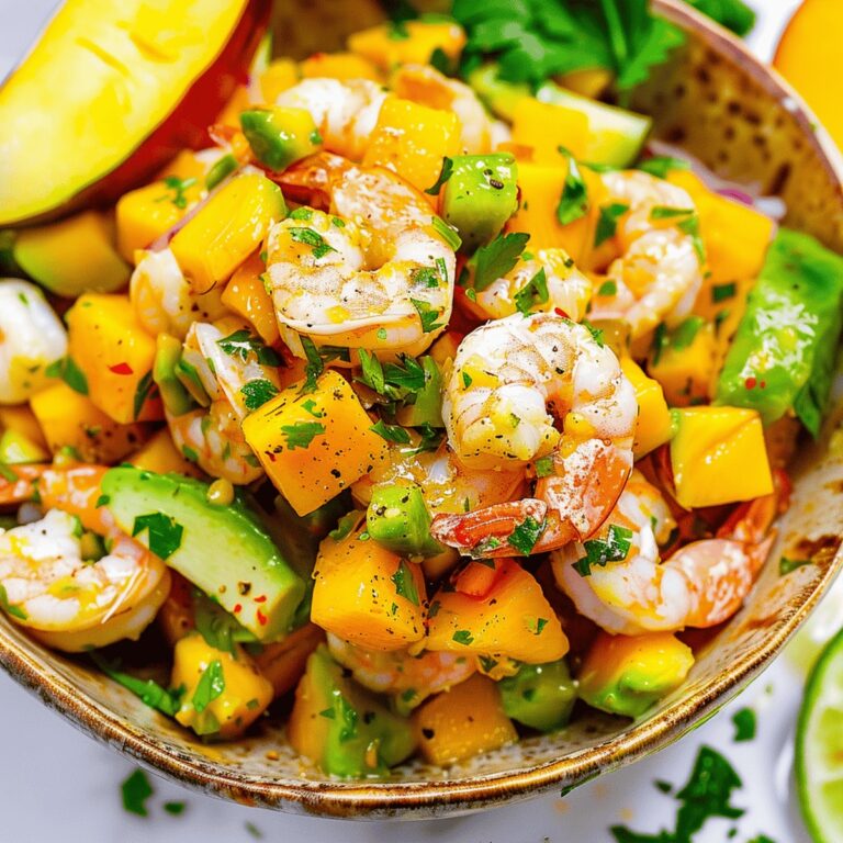 Tropical Shrimp Salad With Mango And Pineapple Recipe