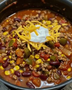 Hearty Taco Chili Recipe