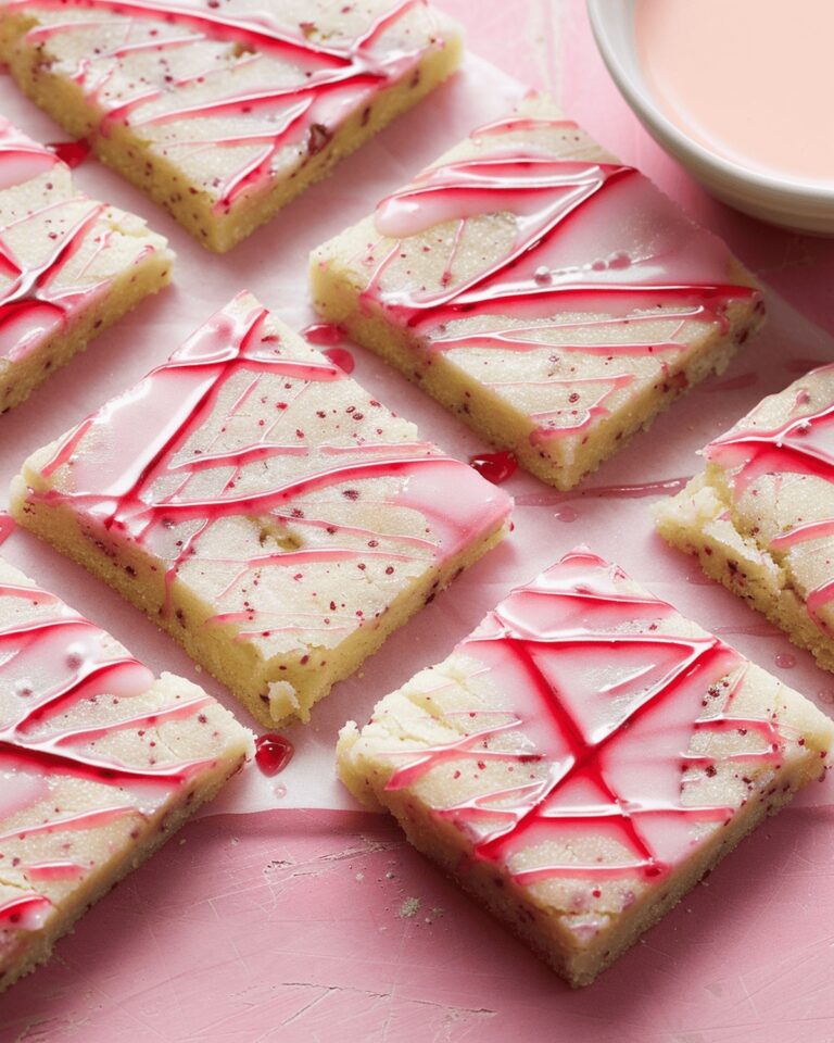 Elegant Earl Grey Shortbread with Blood Orange Glaze Recipe