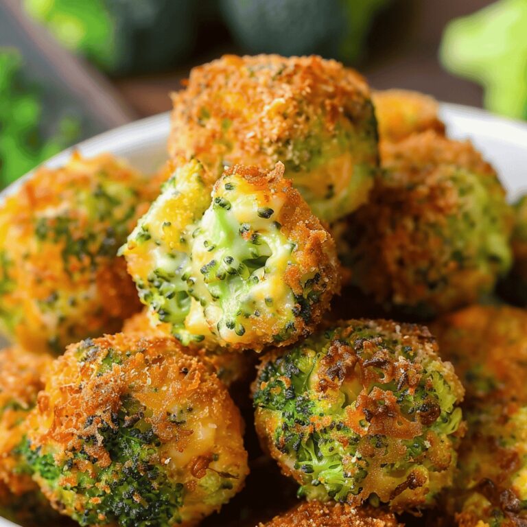 Broccoli Cheese Balls Recipe