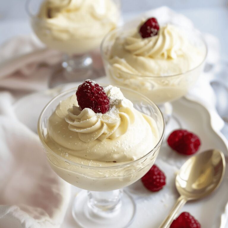 Classic Vanilla Mousse Recipe