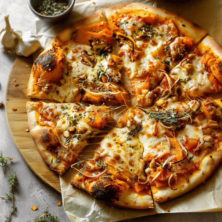 Pumpkin And Gouda Pizza Recipe