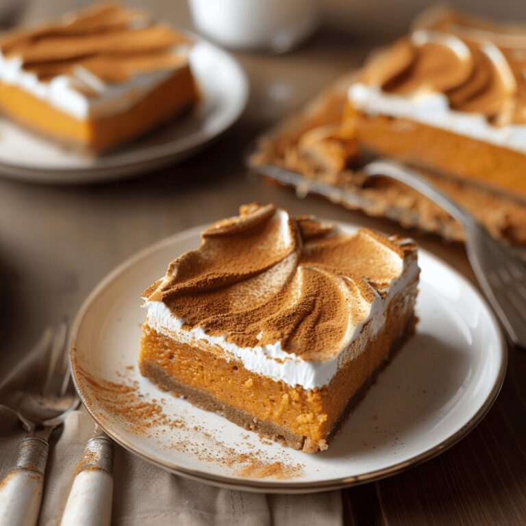 Sweet Potato Pie Bars Recipe