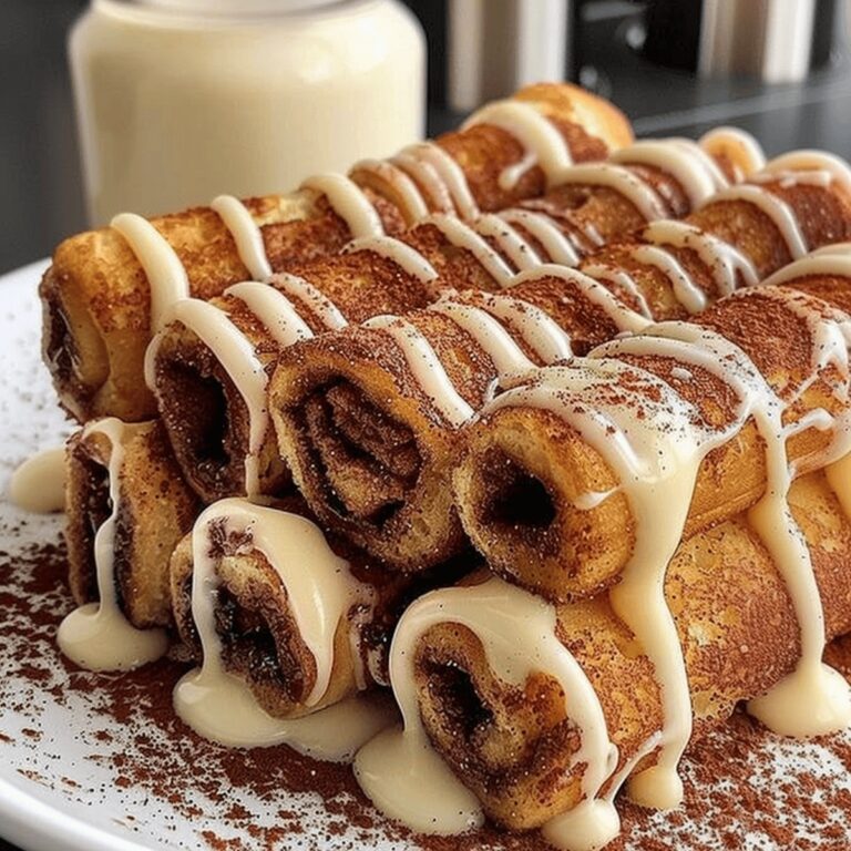 Cinnamon Roll French Toast Roll-Ups Recipe
