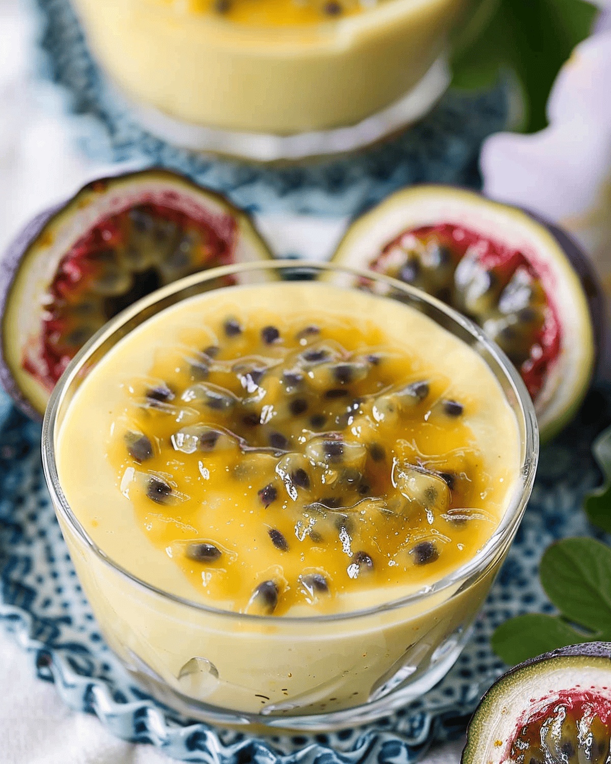 Silky Passion Fruit Mousse Recipe