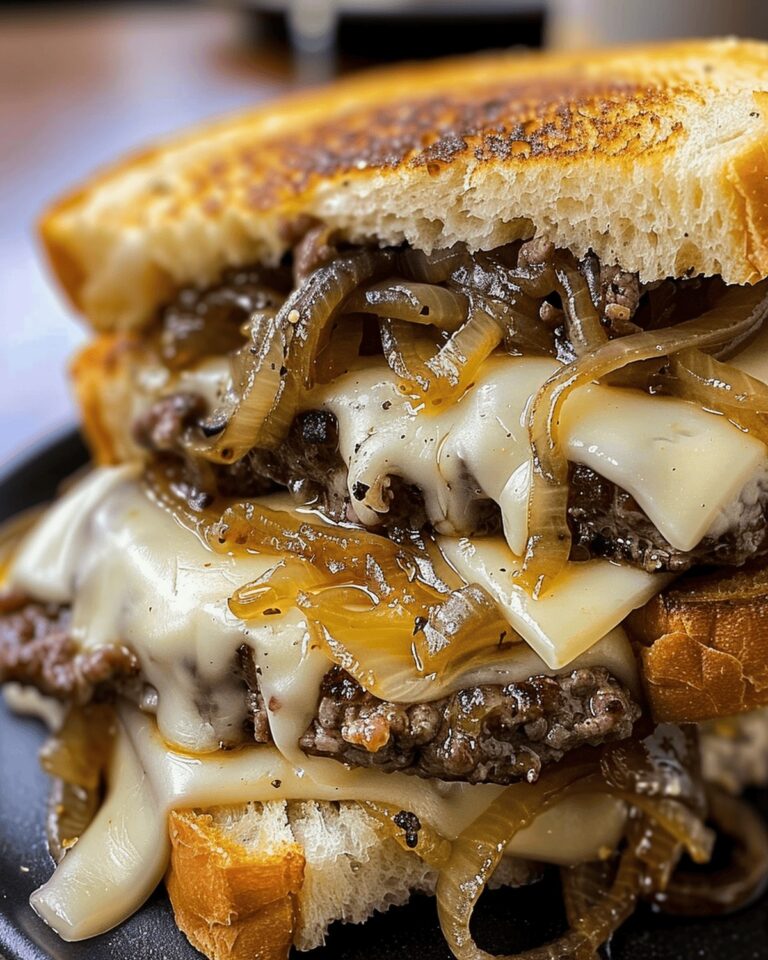 Classic Patty Melt Recipe