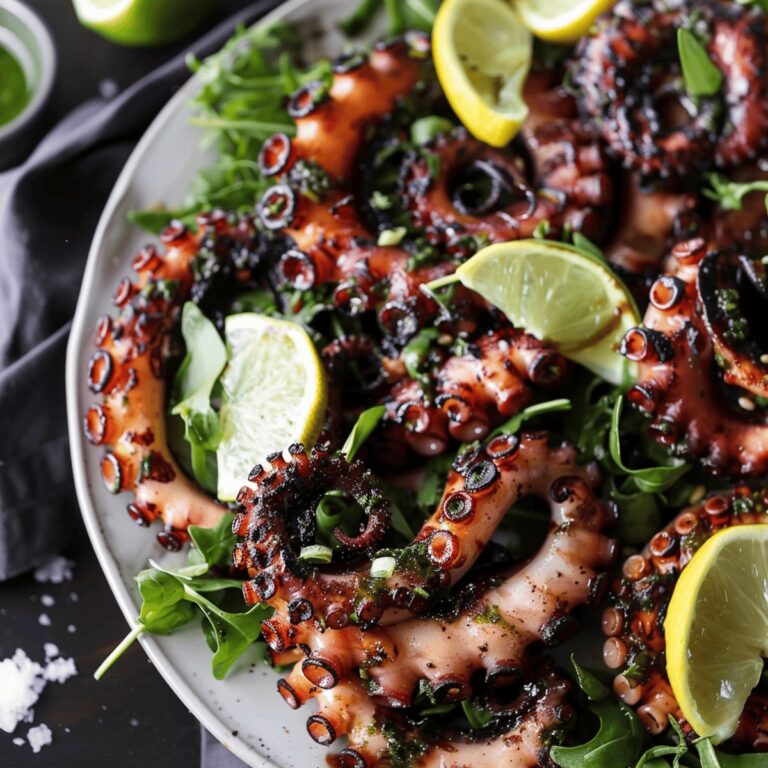 Tender Grilled Octopus Recipe
