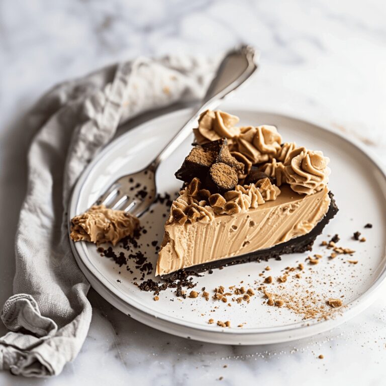Decadent Peanut Butter Pie Recipe