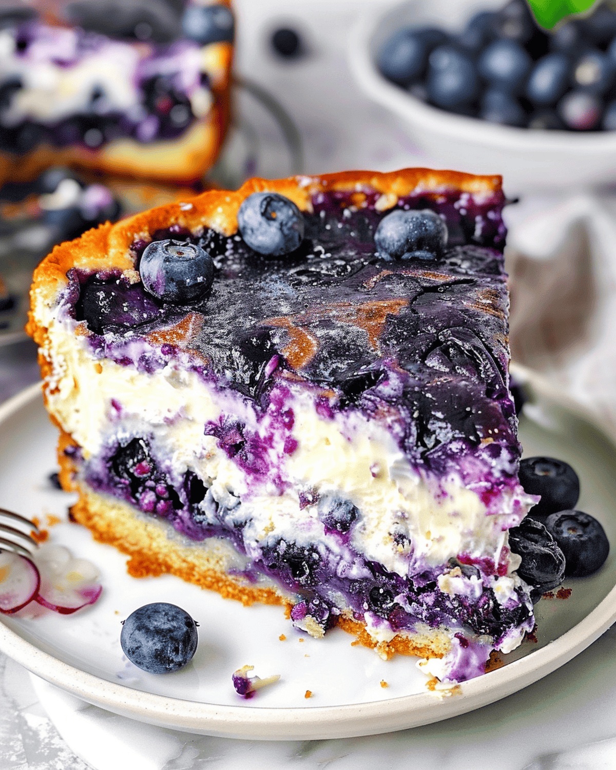 Heavenly Nova Scotia Blueberry Cake Recipe