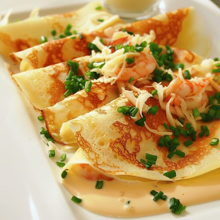 Seafood Symphony Crpes Recipe