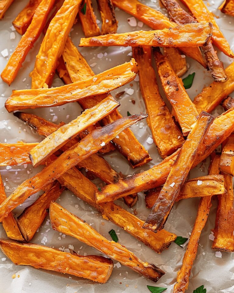 Crispy Air Fryer Sweet Potato Fries Recipe
