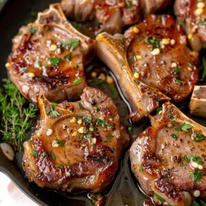 Garlic Butter Lamb Chops Recipe