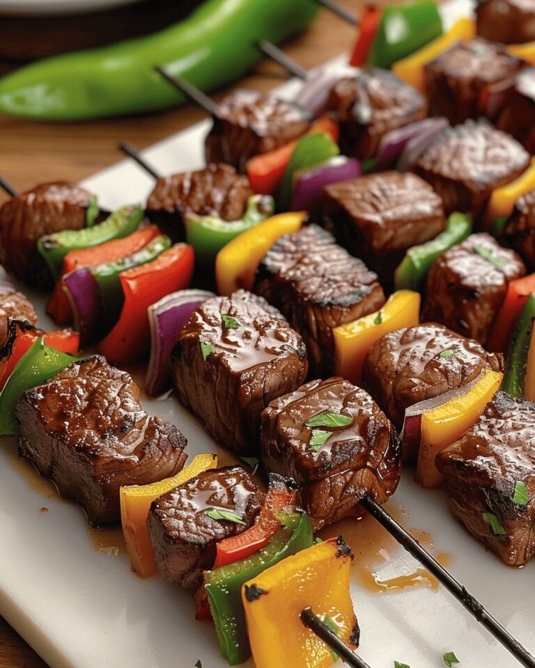 Savory Beef Kabobs Recipe