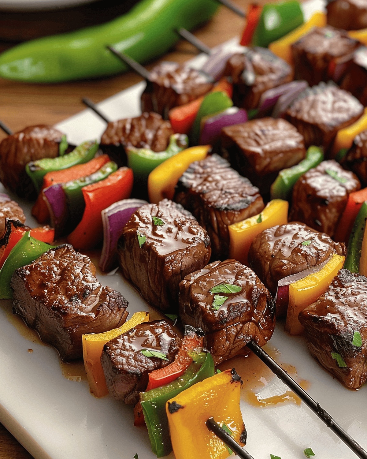 Savory Beef Kabobs Recipe