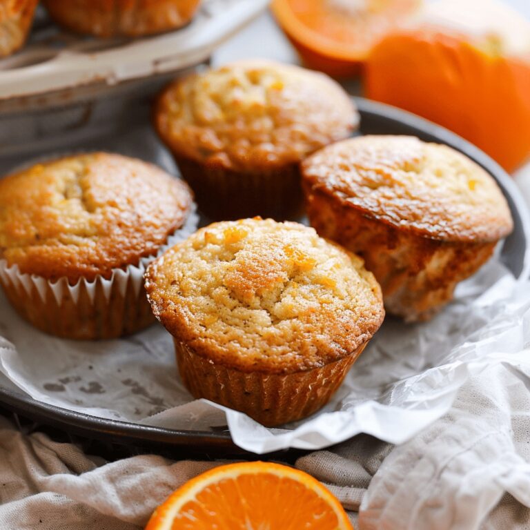 Tangy Orange and Cardamom Muffins Recipe