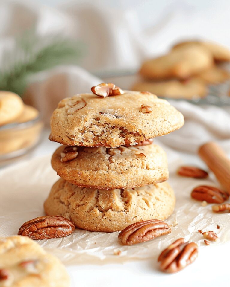 Rustic Pecan Muscovado Soft Biscuits Recipe