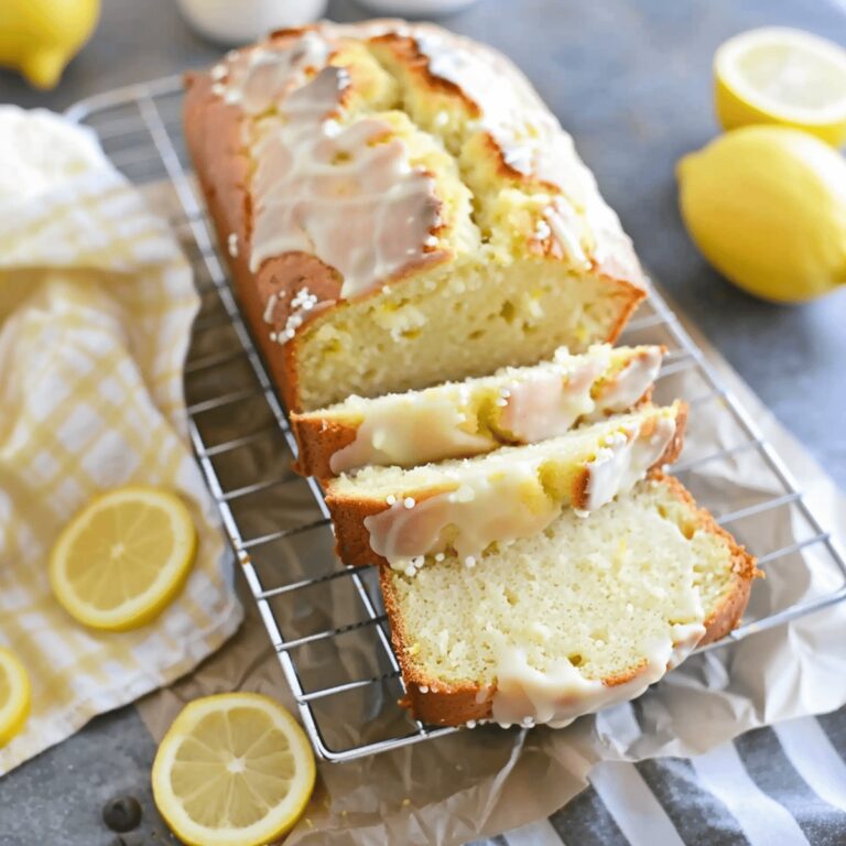 White Chocolate Lemon Bread Recipe