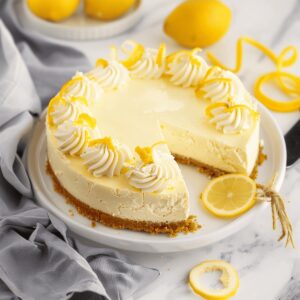 Silky Lemon Cheesecake Recipe