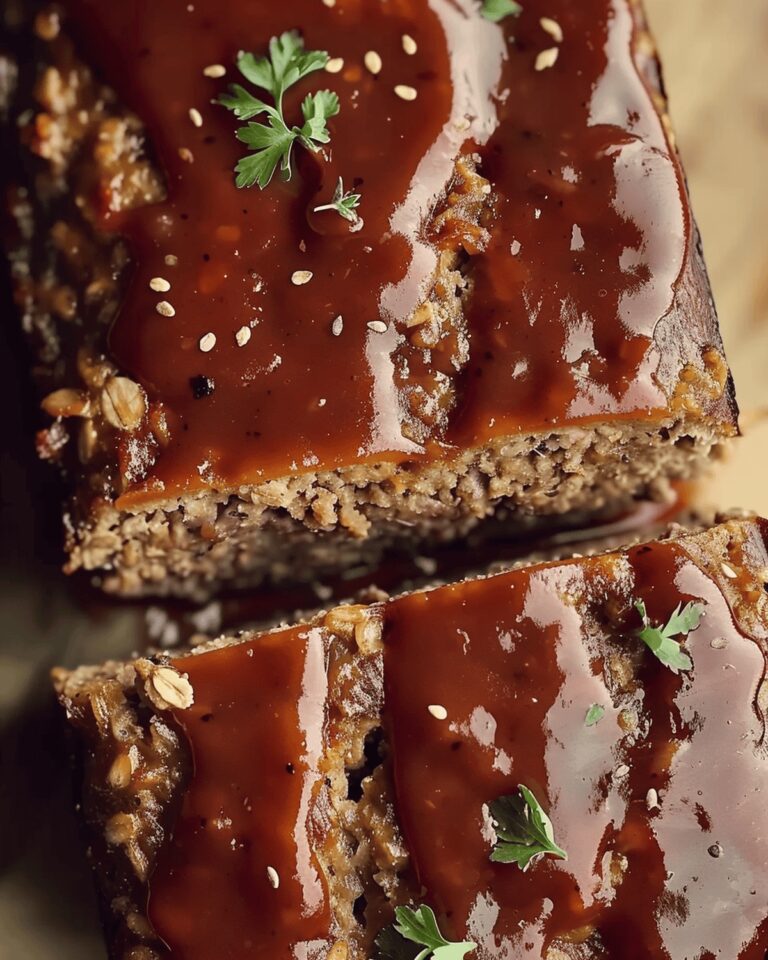 Hearty Dinner Oatmeal Meatloaf Recipe