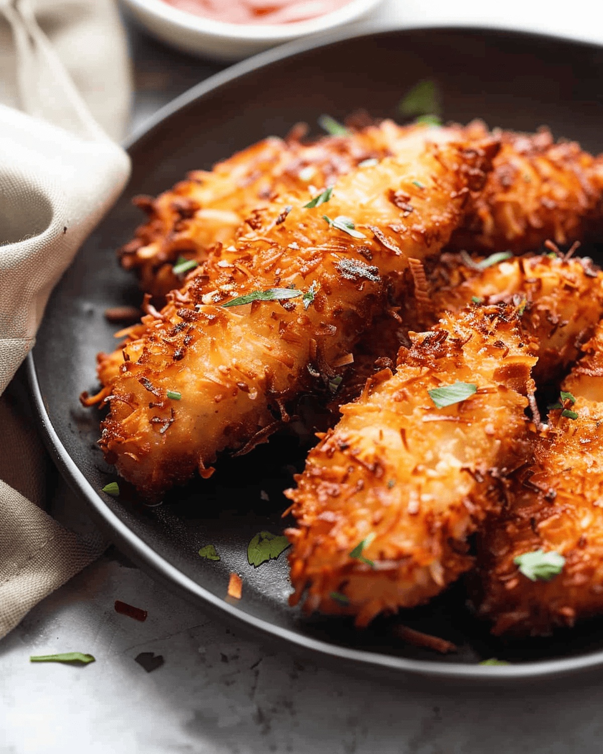 Crunchy Coconut Chicken Tenders Recipe