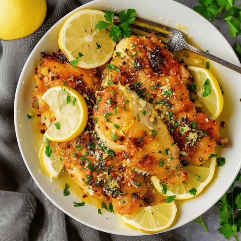 Lemon Chicken With Lemon Butter Sauce Recipe
