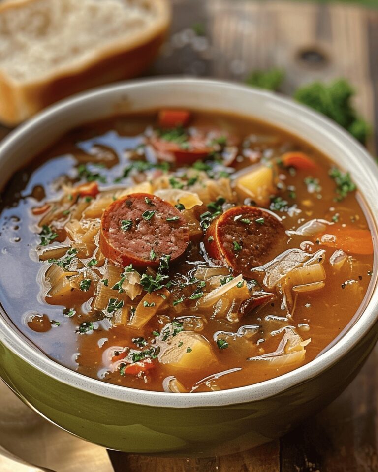 Kielbasa And Sauerkraut Delight Recipe