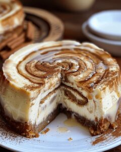 Cinnamon Swirl Honeybun Delight Cheesecake A Heavenly Fusion Of Flavors Recipe