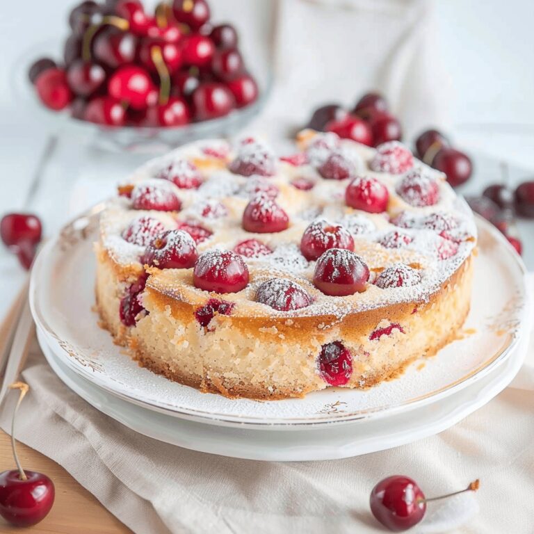 German Cherry Cake Recipe
