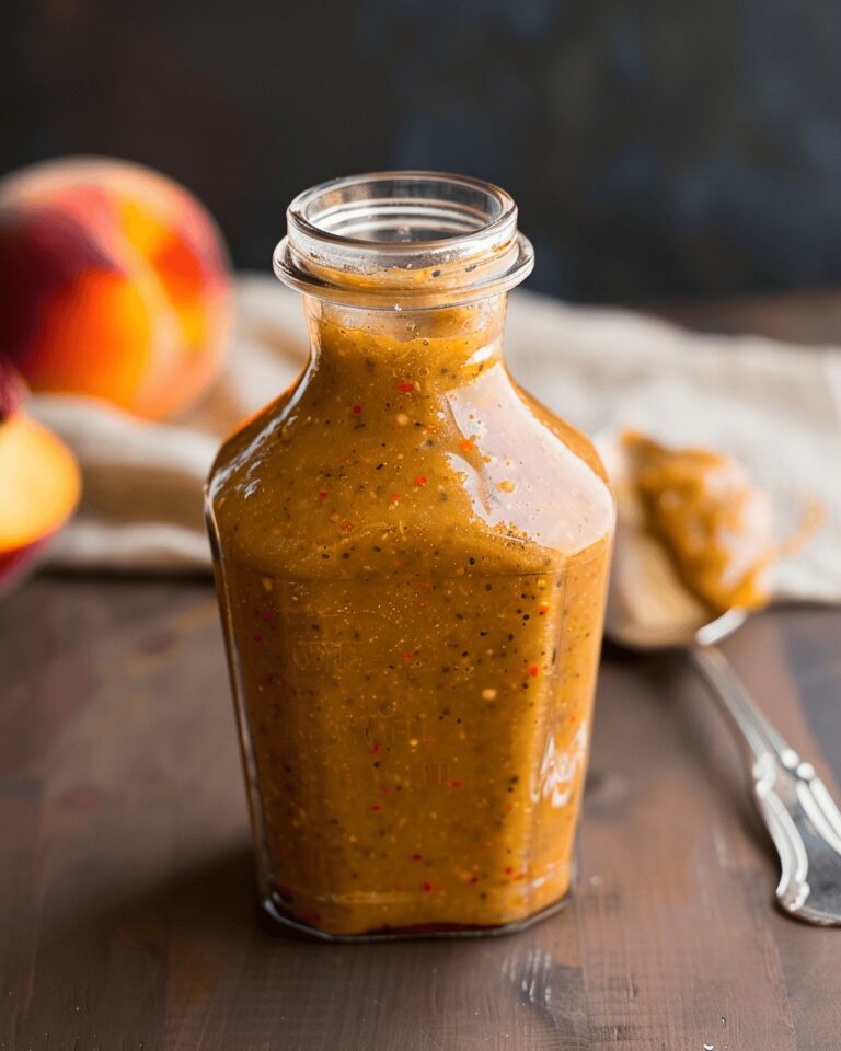 Tangy Caribbean Jerk Peach Hot Sauce Recipe