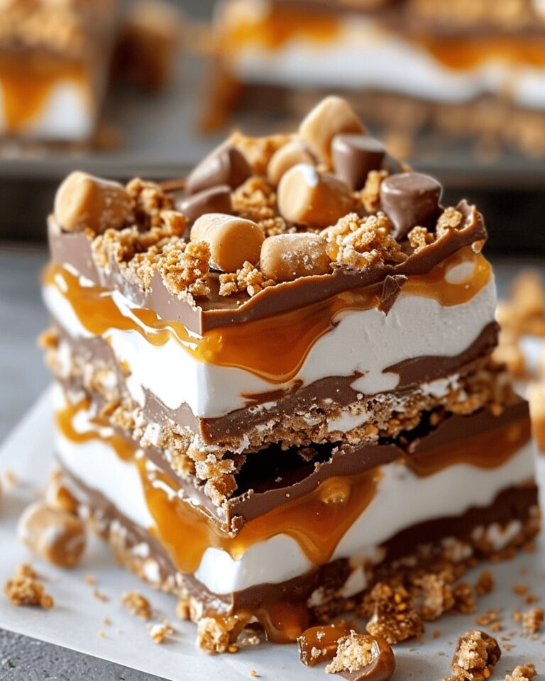 Butterfinger Caramel Delight Bars Recipe