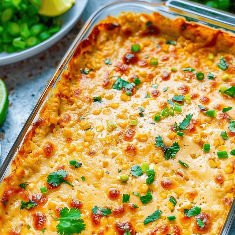 Cheesy Baked Mexican Corn Dip Recipe