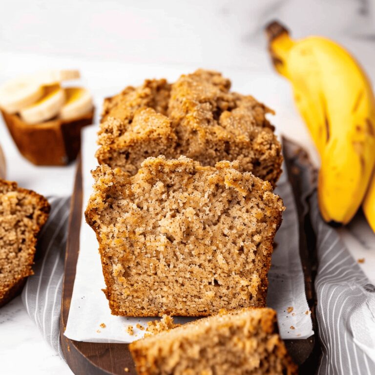 Whole Wheat Cinnamon Crunch Banana Bread Recipe