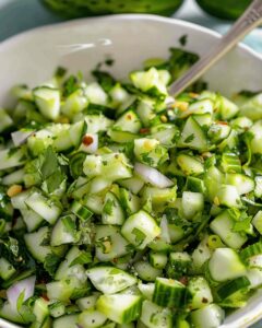 Crisp Cucumber Salsa Recipe