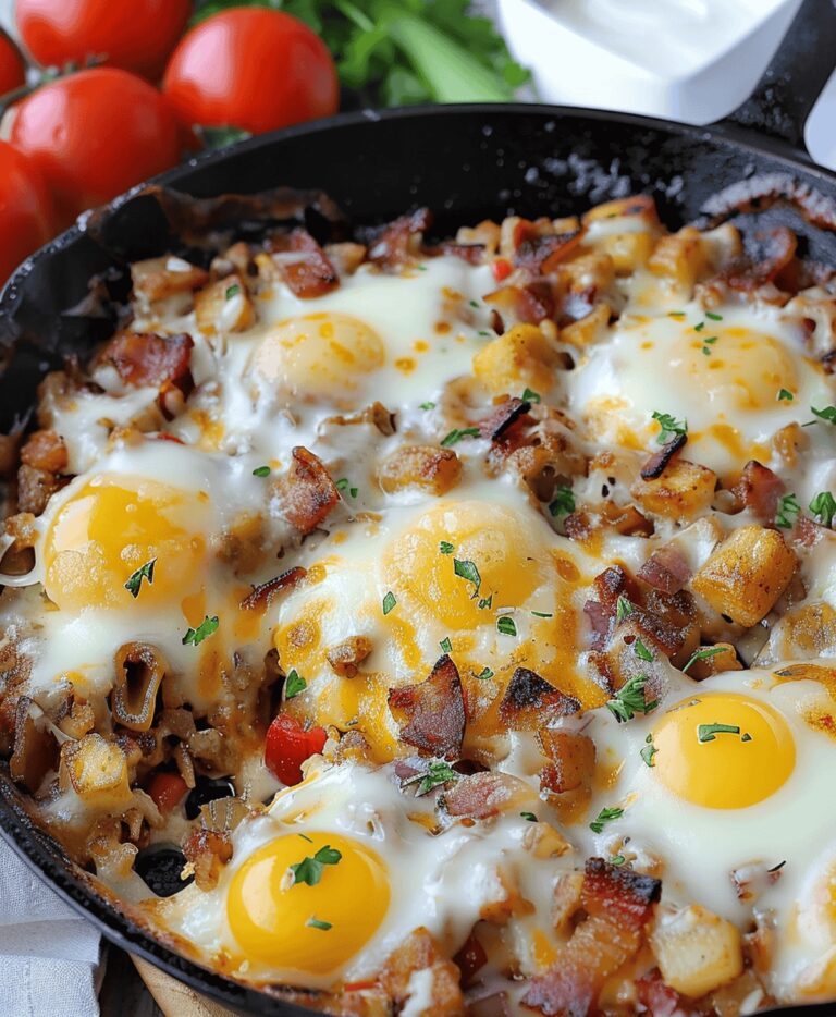 Hearty Loaded Breakfast Skillet Recipe