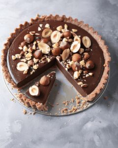 Luxurious Chocolate Hazelnut Tart Recipe