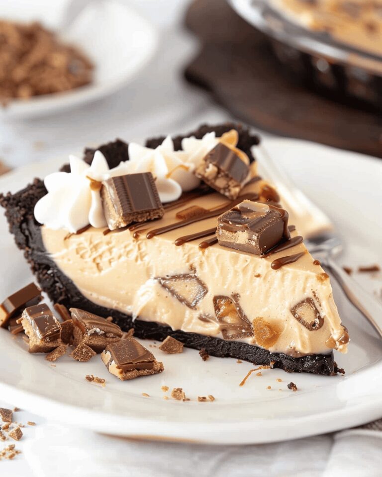 Sinful Snickers Pie Recipe