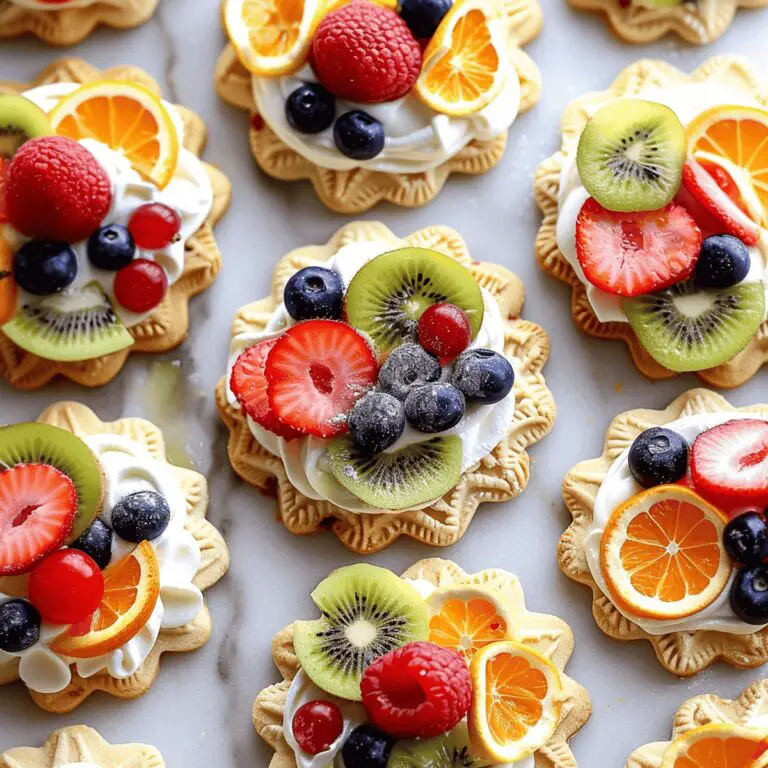 Vibrant Gluten-Free Fruit Pizza Cookies Recipe