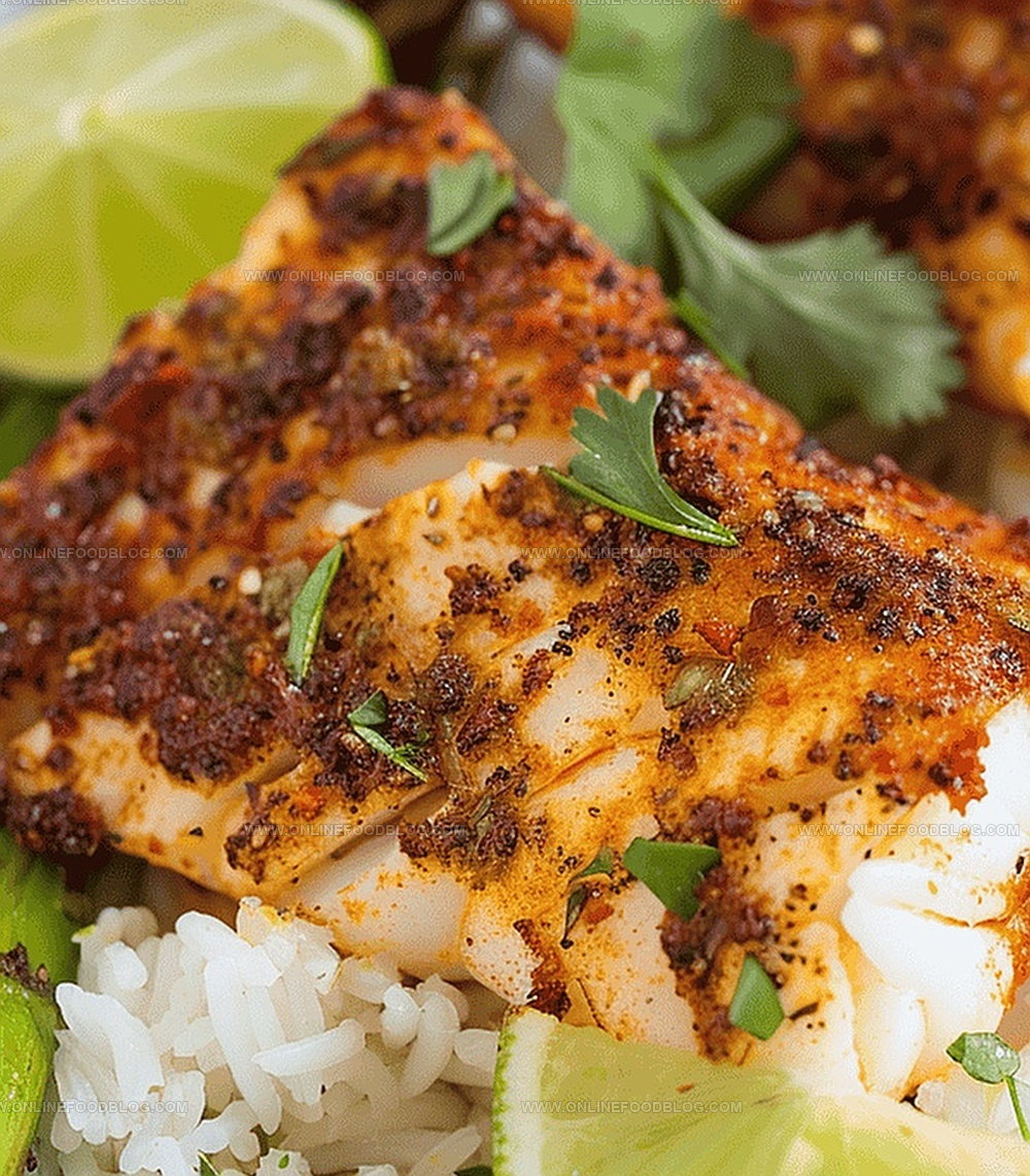 Vibrant Chili-Lime Cod Fillets Recipe: Zesty Ocean Magic - Online Food Blog
