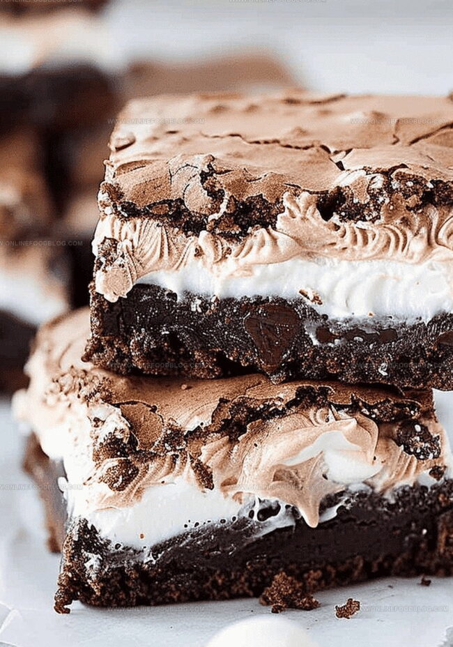 Instructions to Bake the Sweettooth Marshmallow Brownie