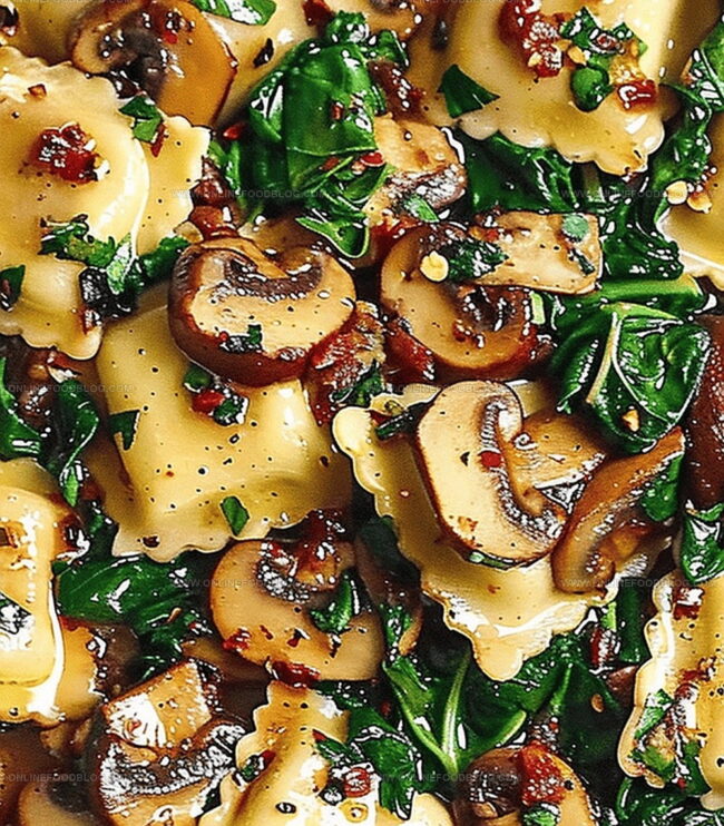 How to Cook Creamy Mushroom Ravioli