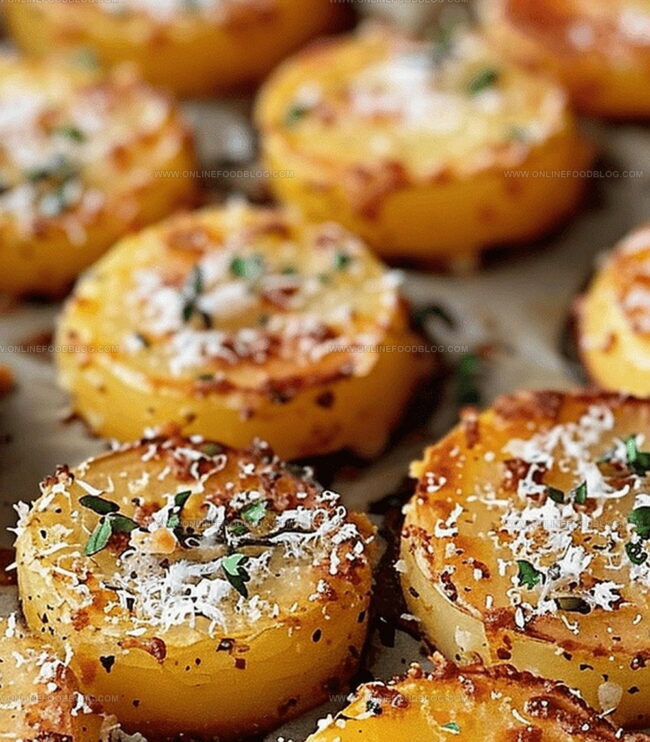 How to Bake Oven Crispy Parmesan Potatoes Perfectly