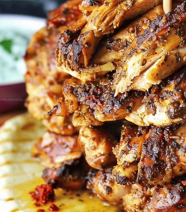 How to Wrap and Assemble Chicken Gyros