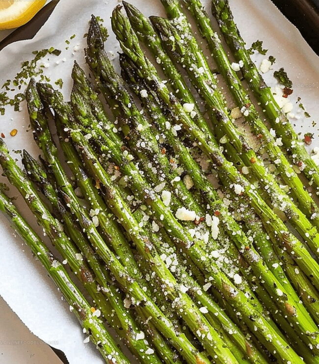 Roasting Instructions for Parmesan Asparagus